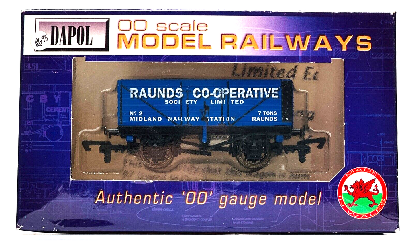 DAPOL 00 GAUGE - RAUNDS COOPERATIVE SOCIETY MIDLAND RAILWAY 2 (LIMITED EDITION)