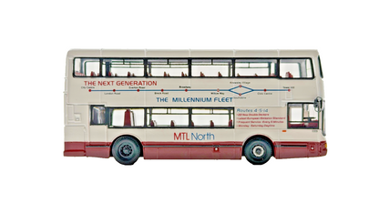 CORGI 1/76 SCALE - NORTHERN COUNTIES PALATINE MTL NORTH CROXTETH BUS UNBOXED