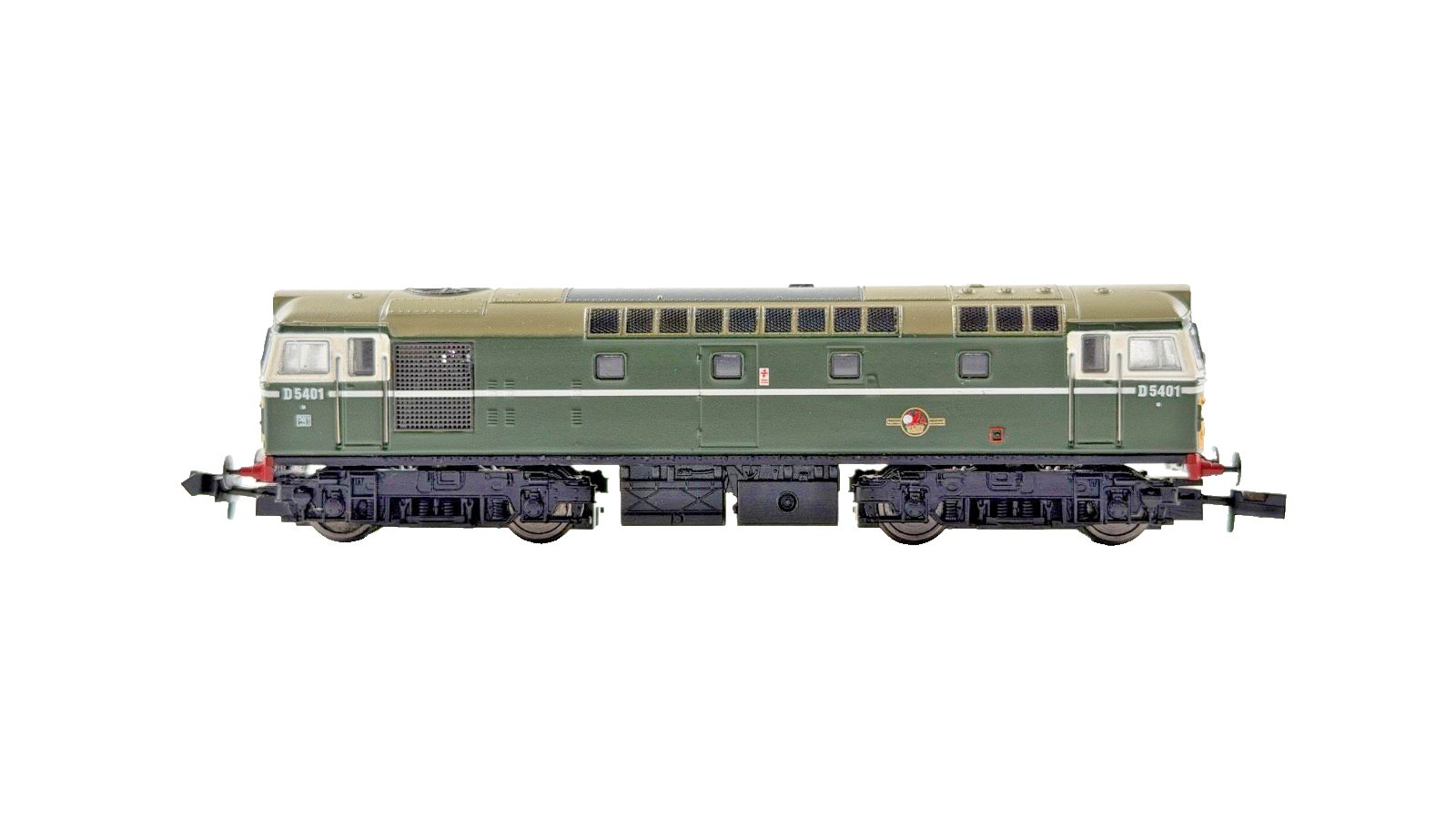 DAPOL N GAUGE - 2D-013-001 - CLASS 27 DIESEL LOCOMOTIVE BR GREEN SYP D5401 BOXED