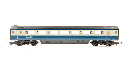 HORNBY 00 GAUGE - RAKE OF 4 INTERCITY 125 BLUE YELLOW PASSENGER COACHES UNBOXED