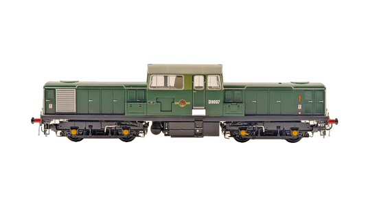HELJAN OO GAUGE - 1725 - BR GREEN CLASS 17 CLAYTON DIESEL D8607 SYP BOXED