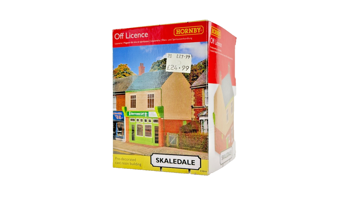 HORNBY OO GAUGE SKALEDALE - R9844 - BOTTOMS UP OFF LICENCE SHOP - BOXED