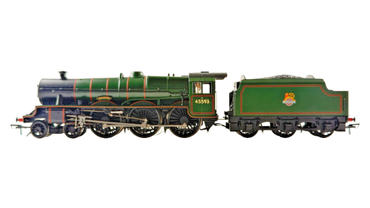 BACHMANN 00 GAUGE - 31-177DS - JUBILEE CLASS 45593 KOLHAPUR BR GREEN DCC SOUND