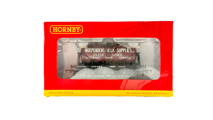 HORNBY OO GAUGE - R6405 - 6 WHEEL TANK INDEPENDENT MILK SUPPLIES 44280 BOXED