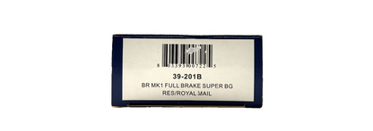 BACHMANN OO GAUGE - 39-201B - BR MK1 FULL BRAKE SUPER BG COACH 'RES/ROYAL MAIL'