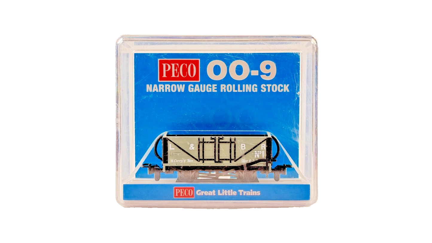 PECO OO9 SCALE - GR-200C - OPEN WAGON L&B LYNTON BARNSTAPLE LIVERY NO.1