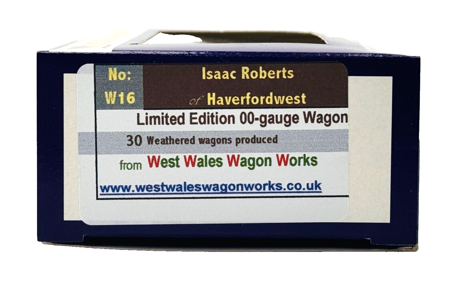 DAPOL 00 GAUGE - ISAAC ROBERTS COAL MERCHANTS HAVERFORDWEST (LIMITED EDITION)