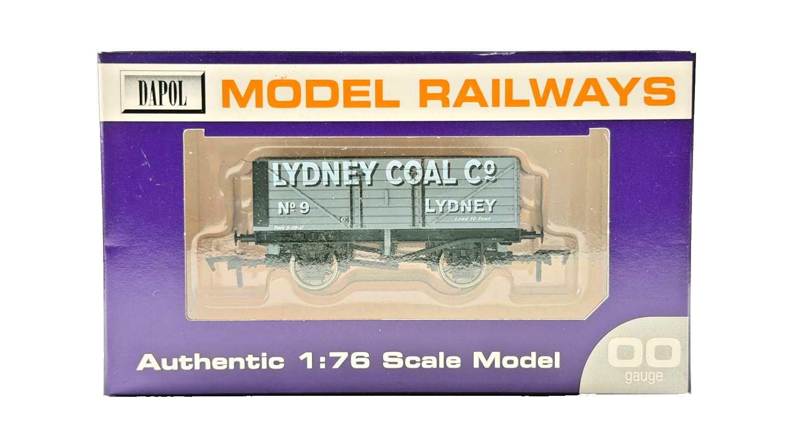 DAPOL 00 GAUGE - LYDNEY COAL COMPANY PLANK WAGON NO.9 (LIMITED EDITION)