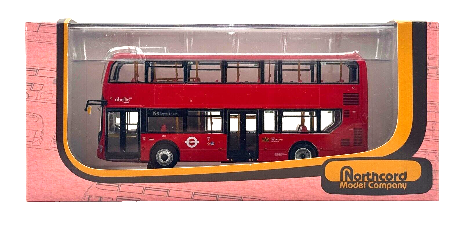 CMNL NORTHCORD 1/76 SCALE - UKBUS6509 - ALEXANDER ENVIRO400H MMC ABELLIO LONDON