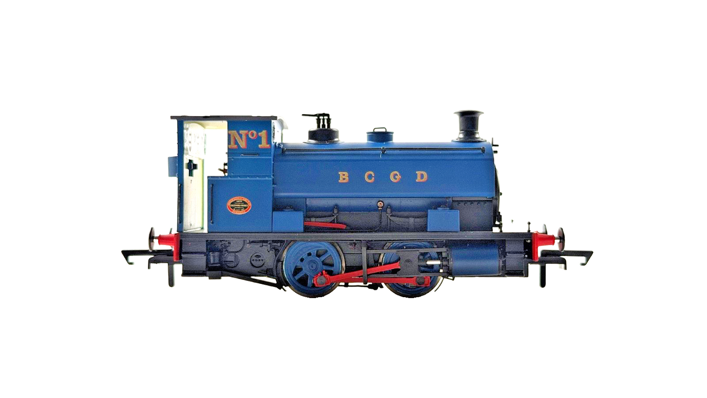 HATTONS OO GAUGE - H4-AB14-007 - ANDREW BARCLAY 0-4-0ST BURNLEY GAS DEPARTMENT
