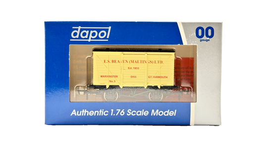 DAPOL 00 GAUGE - E.S BEAVEN (MALTINGS) WARMINSTER VENT VAN 5 (LIMITED EDITION)