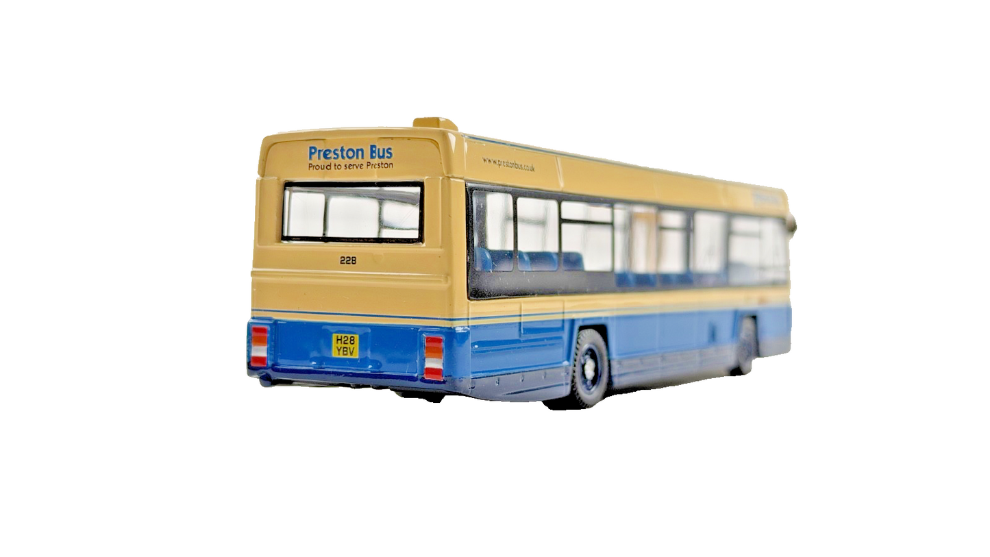 CORGI 1/76 SCALE - LEYLAND LYNX PRESTON BUS RIBBLETON SINGLE DECKER BUS UNBOXED