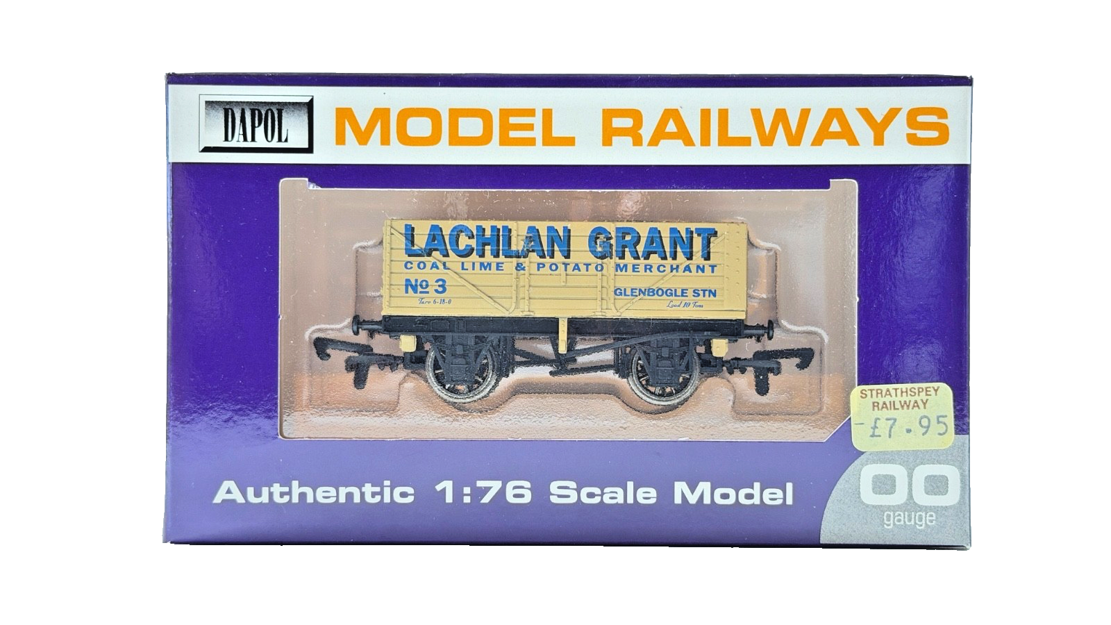 DAPOL 00 GAUGE - LACHLAN GRANT COAL LIME POTATO MERCHANT NO.3 (LIMITED EDITION)