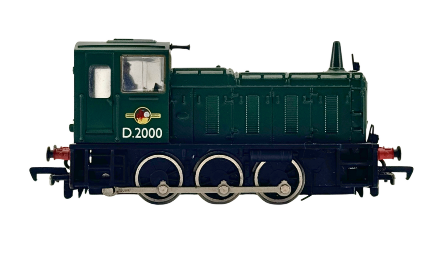 BACHMANN 00 GAUGE - 31-350 - CLASS 03 DIESEL SHUNTER D2000 BR GREEN - BOXED