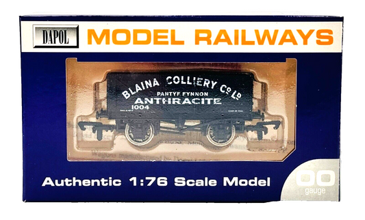 DAPOL 00 GAUGE - BLAINA COLLIERY PANTYF FYNNON ANTHRACITE 1004 (LIMITED EDITION)