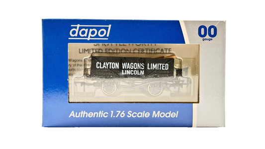 DAPOL 00 GAUGE - CLAYTON WAGONS LIMITED LINCOLN WAGON & LOAD (LIMITED EDITION)