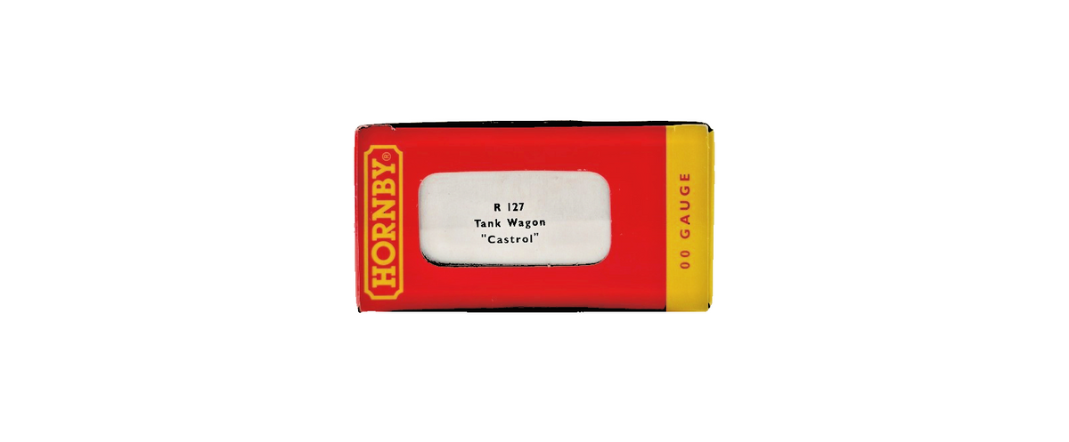 HORNBY OO GAUGE - R127 - TANK WAGON CASTROL MOTOR OIL WAKEFIELD NO.65 BOXED