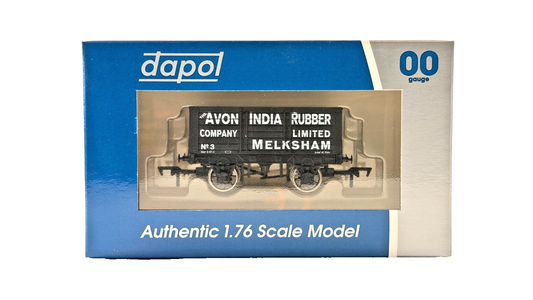 DAPOL 00 GAUGE - AVON INDIA RUBBER COMPANY MELKSHAM WAGON 3 (LIMITED EDITION)