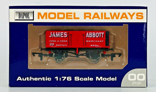 DAPOL 00 GAUGE - JAMES ABBOTT COAL & COKE MERCHANT NO.20 (1E LIMITED EDITION)