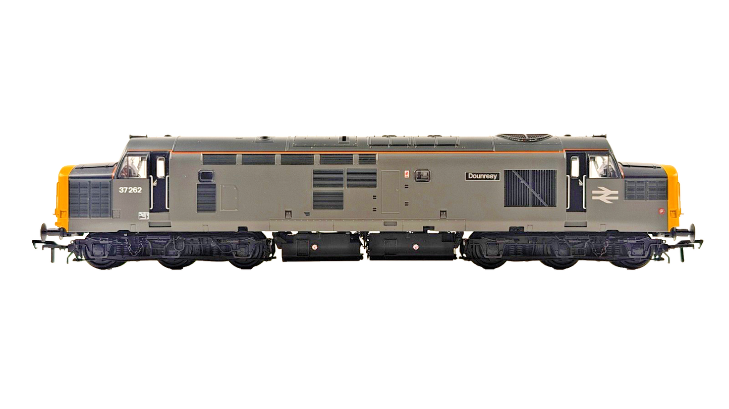 BACHMANN OO GAUGE - 35-311 - CLASS 37/0 37262 DOUNREAY BR ENGINEERS GREY BOXED