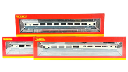 HORNBY OO GAUGE - R4676 - BR BLUE GREY MK3 INTERCITY TGS TRSB & OPEN COACH PACK