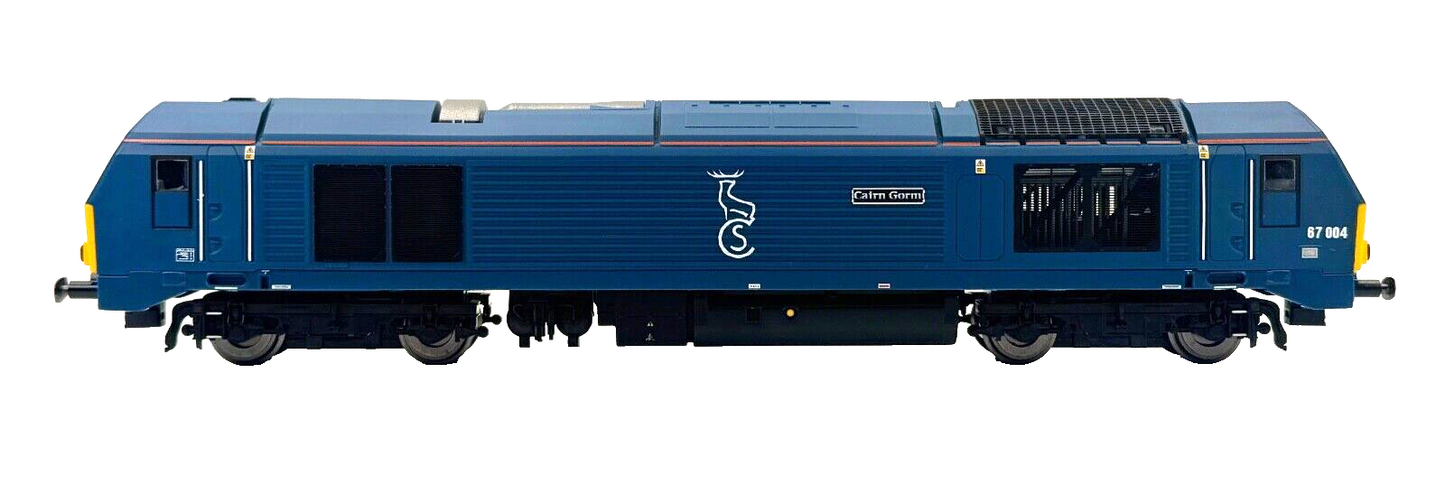 HORNBY 00 GAUGE - R3388TTS - CLASS 67 DIESEL 67004 CALEDONIAN SLEEPER DCC SOUND