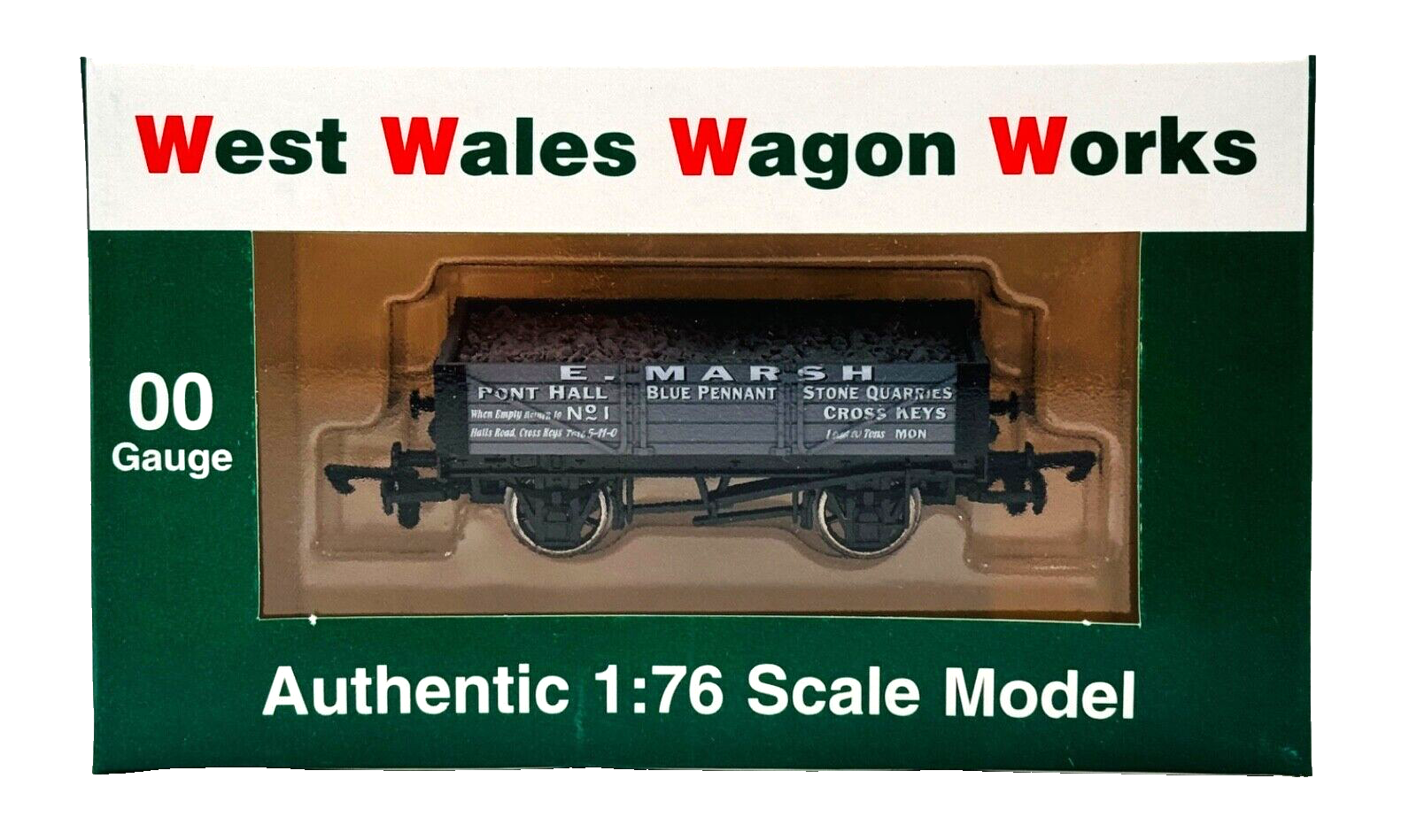 DAPOL 00 GAUGE - E. MARSH PONT HALL BLUE PENNANT STONE QUARRY (LIMITED EDITION)