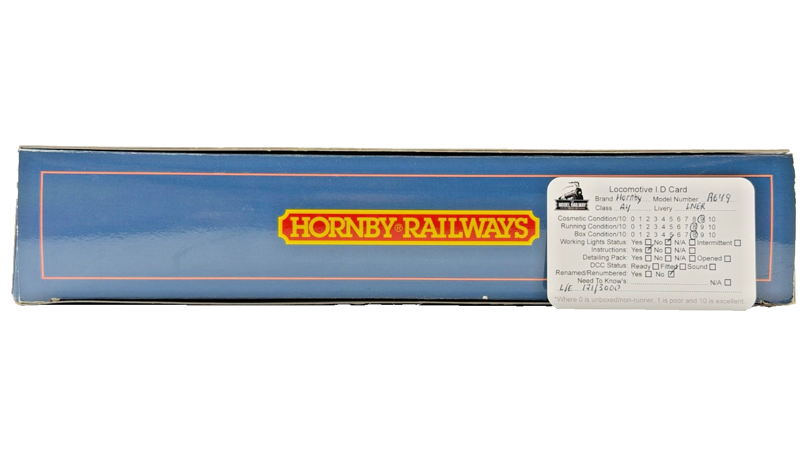HORNBY 00 GAUGE - R649 - LNER CLASS A4 SIR RONALD MATTHEWS PRESENTATION PACK