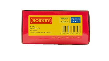 HORNBY OO GAUGE - R3582 - CLASS 87 LOCOMOTIVE 87010 INTERCITY KING ARTHUR BOXED