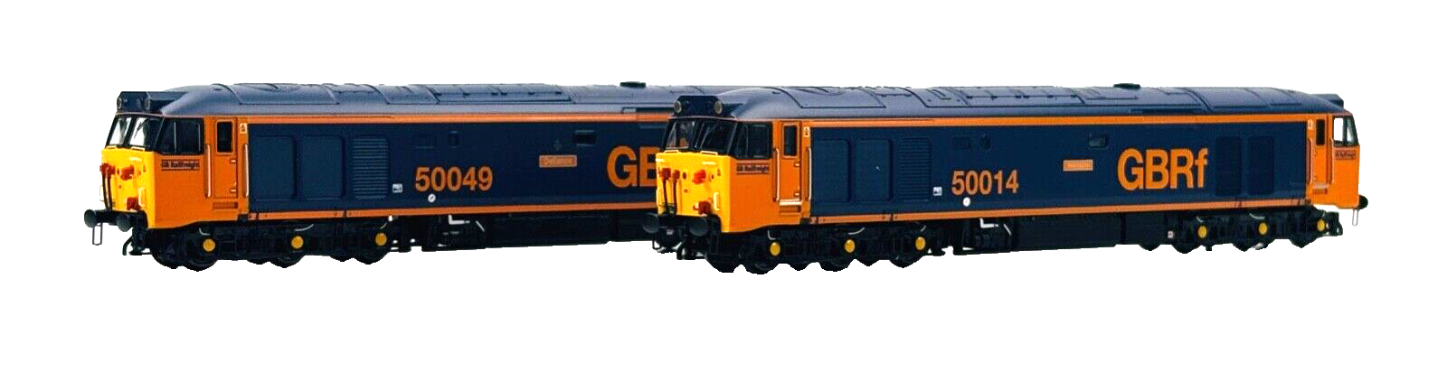 DAPOL N GAUGE - 2D-002-KM1 - CLASS 50 GBRF TWIN PACK DEFIANCE/HERCULES (KERNOW)