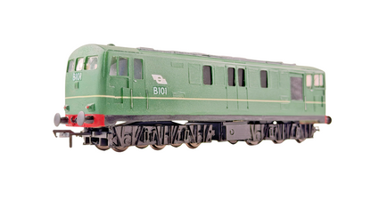 SILVER FOX MODELS OO GAUGE - IRISH CIE GREEN 101 CLASS B SULZER B101 - BOXED