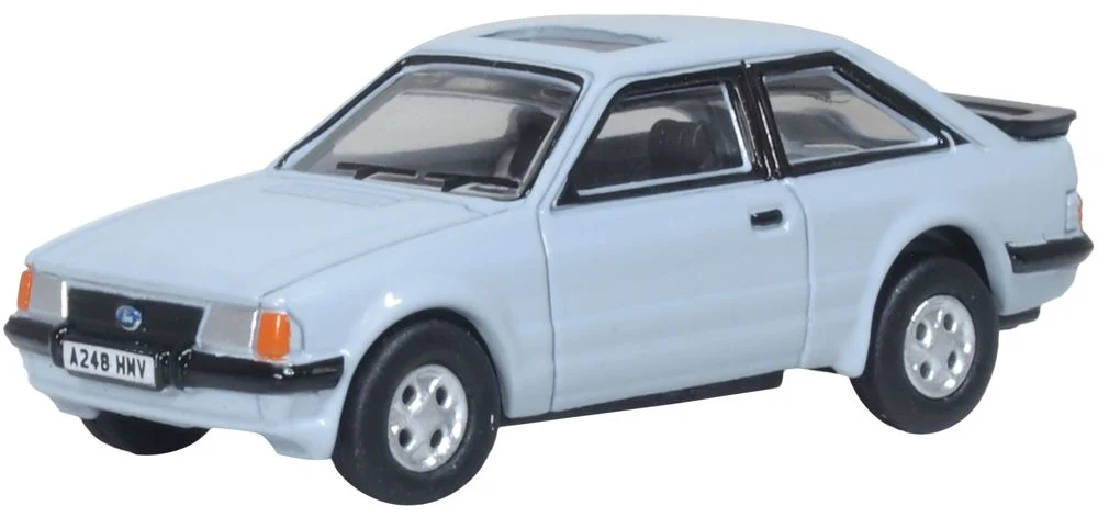OXFORD DIECAST 1/76 SCALE - 76XR008 - FORD ESCORT XR3I NIMBUS GREY - NEW