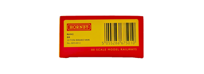 HORNBY OO GAUGE - R6942 - BR GREEN RAILFREIGHT 20T BRAKE VAN B954812 BOXED