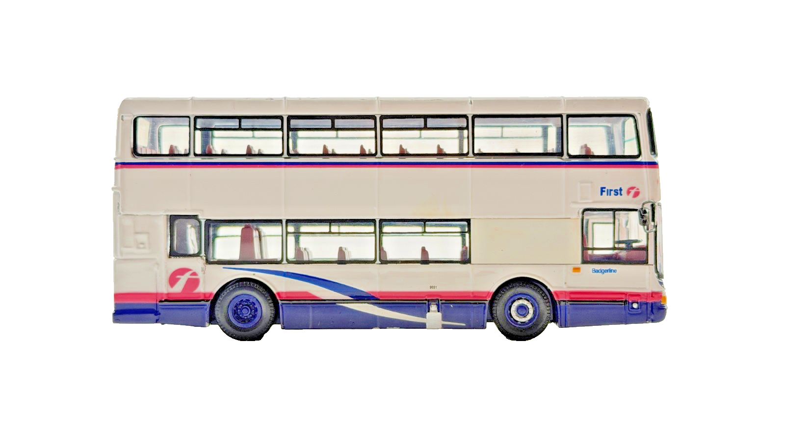 CORGI 1/76 SCALE - PALATINE II FIRST BUS BADGERLINE WESTON SUPER MARE UNBOXED #1