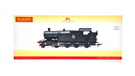 HORNBY 00 GAUGE - R3463 - BR BLACK CLASS 52XX LOCOMOTIVE '5231' - BOXED