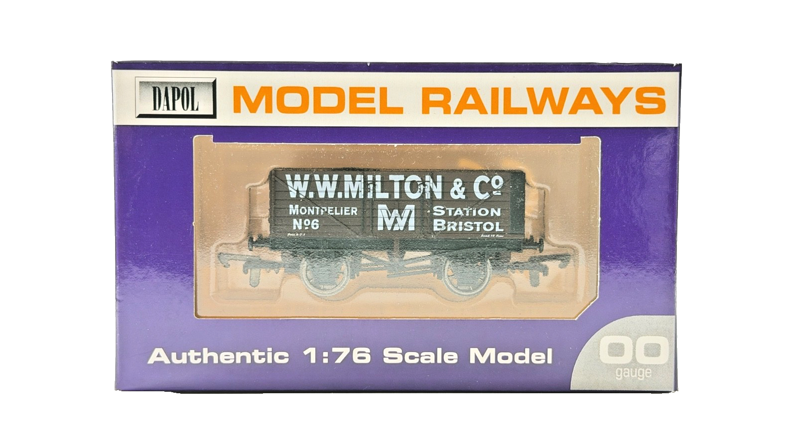 DAPOL 00 GAUGE - W.W MILTON & CO MONTPELIER STATION BRISTOL 6 (LIMITED EDITION)