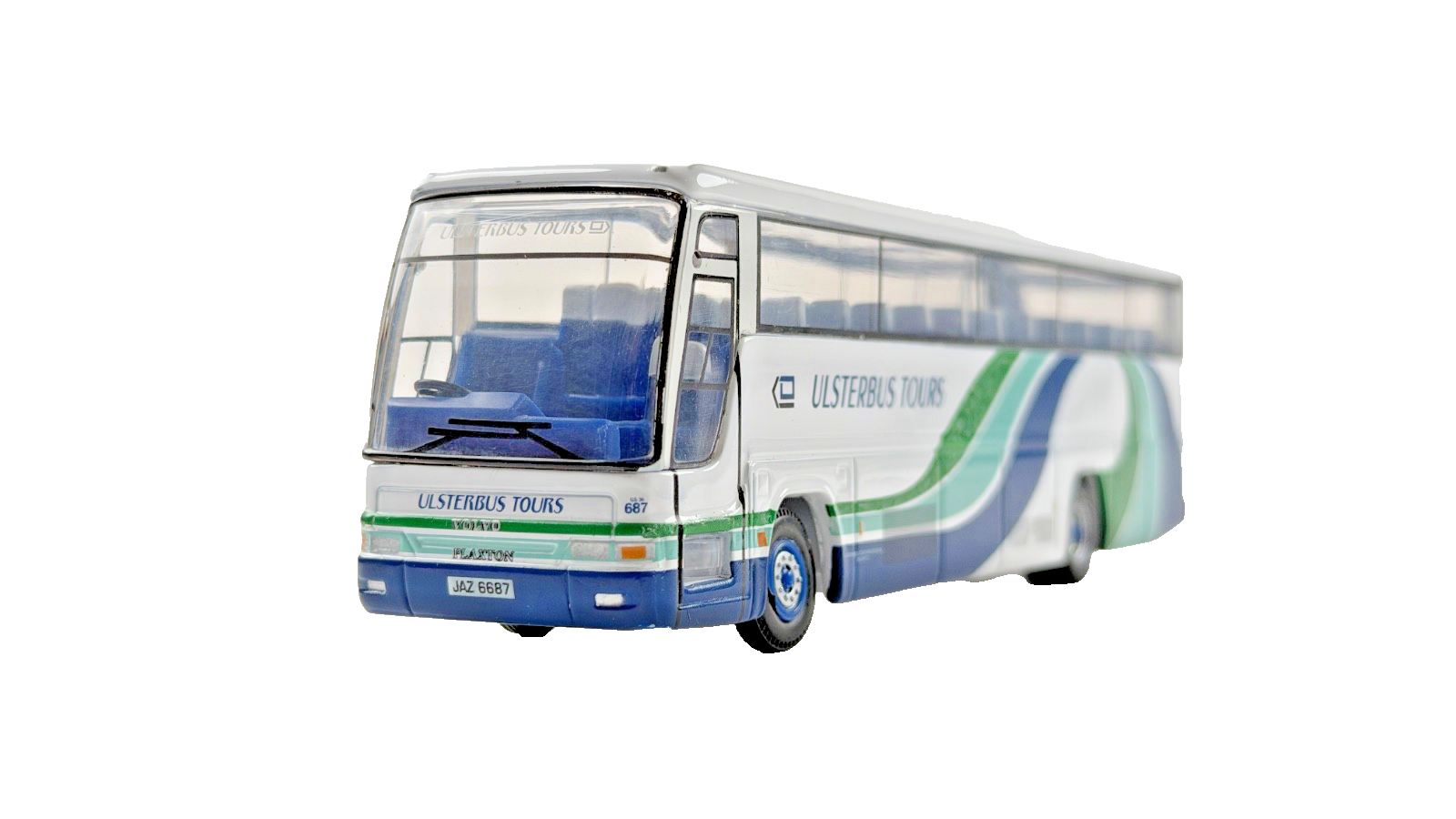 CORGI 1/76 SCALE - PLAXTON EXCALIBUR ULSTERBUS TOURS COACH UNBOXED