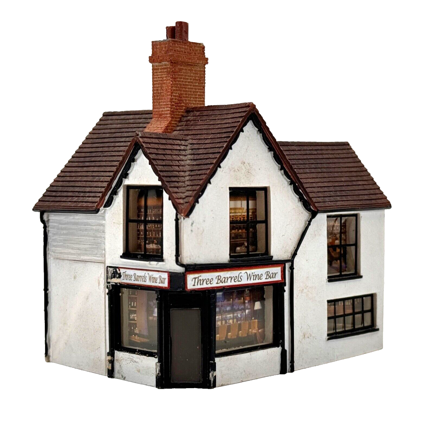 HORNBY 00 GAUGE SKALEDALE - R9771 - THREE BARRELS WINE BAR - UNBOXED