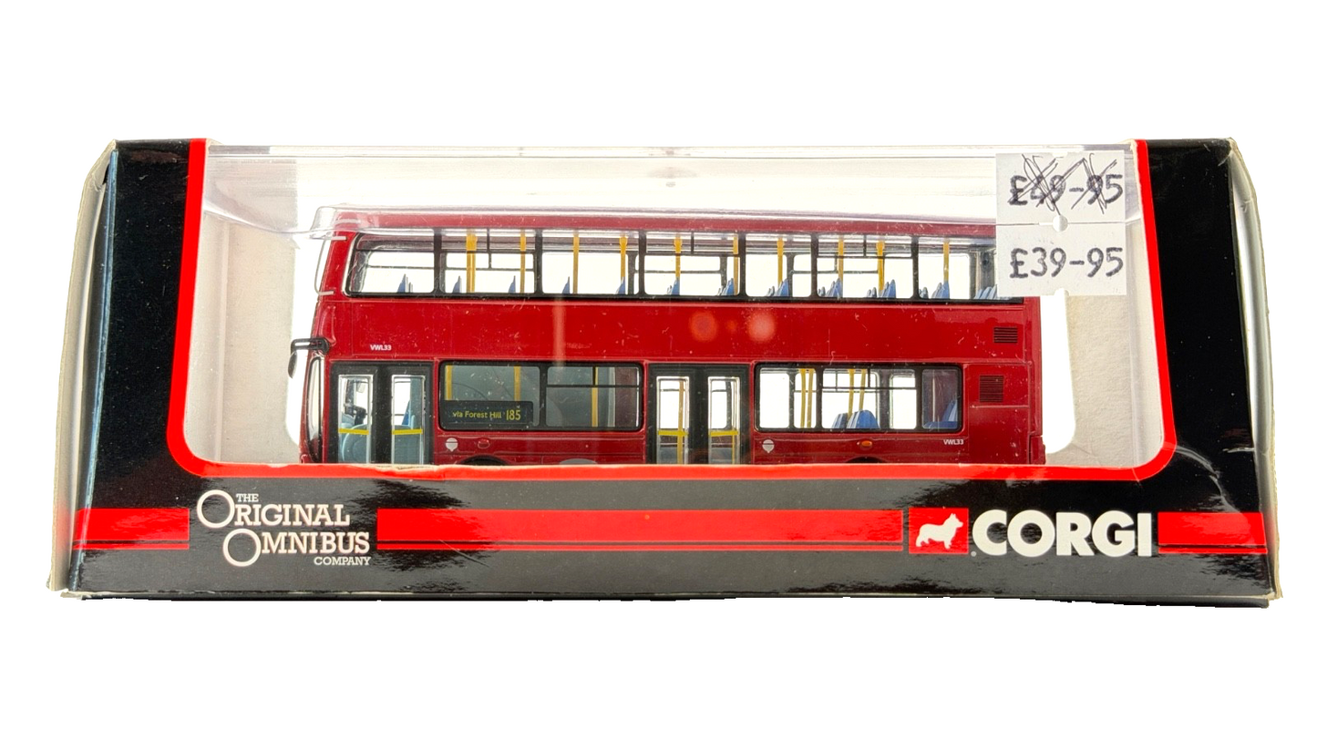 CORGI OOC 1/76 SCALE - OM41224A - WRIGHT ECLIPSE GEMINI EAST THAMES - BOXED