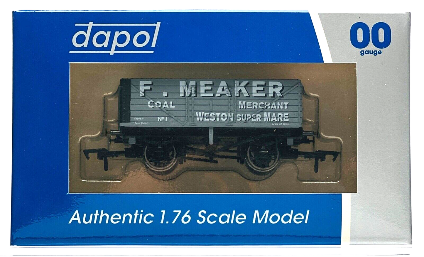 DAPOL 00 GAUGE - MEAKER WESTON SUPER MARE PLANK WAGON (BURNHAM LIMITED EDITION)