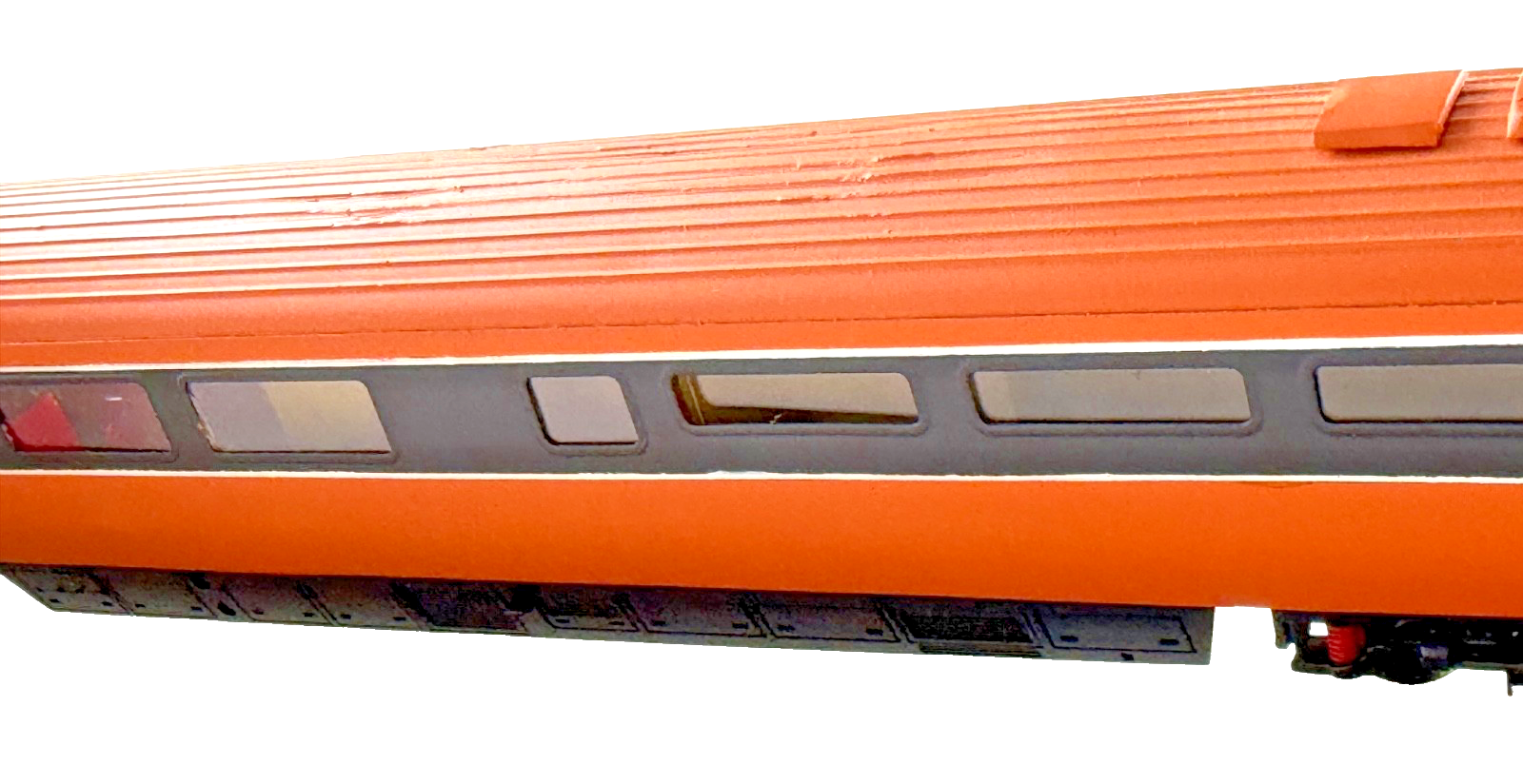HURST/SILVER FOX MODELS OO GAUGE - CIE IRISH RAIL BLACK & ORANGE BUFFET CAR 7403
