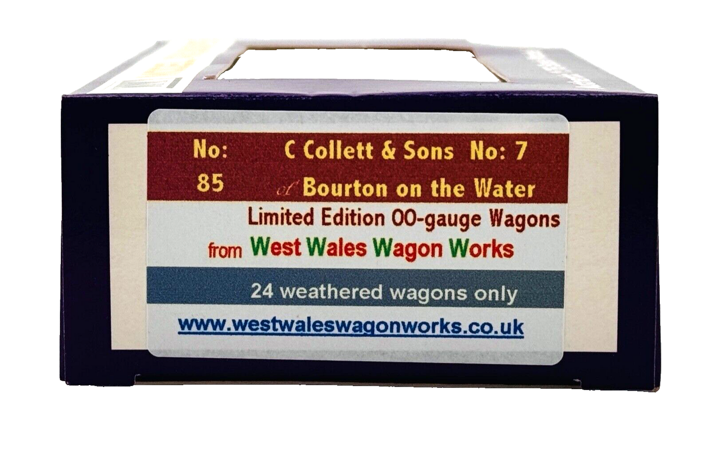 DAPOL 00 GAUGE - C. COLLETT & SONS BOURTON ON THE WATER 7 (W) (LIMITED EDITION)