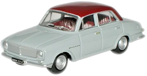 OXFORD DIECAST 1/76 SCALE - 76FB001 - VENETIAN RED GREY VAUXHALL VICTOR - NEW