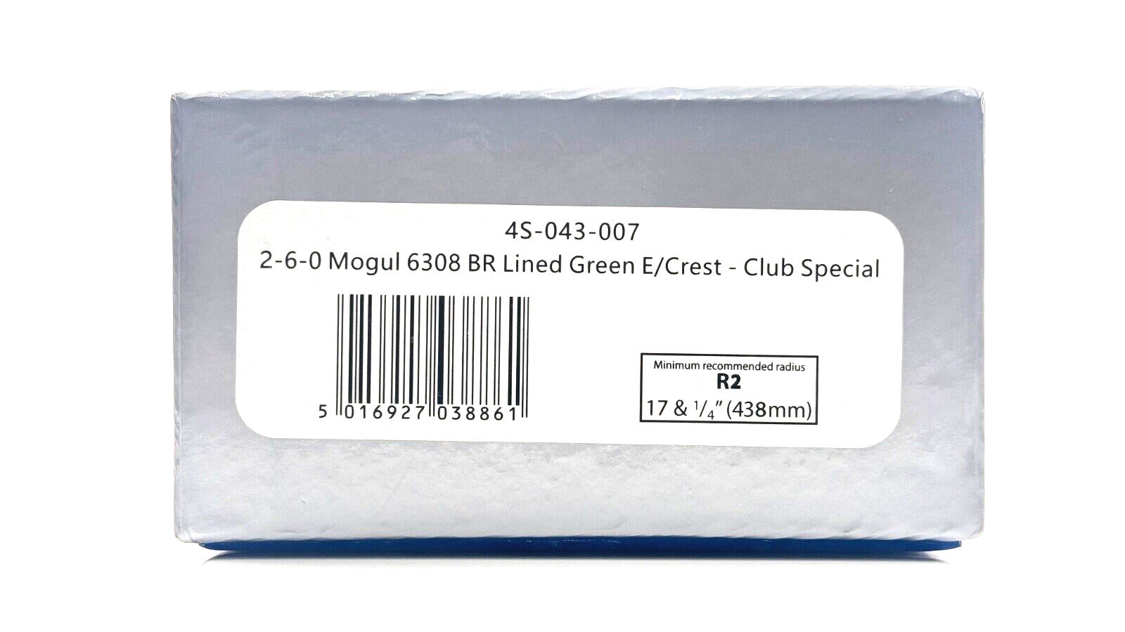 DAPOL 00 GAUGE - 4S-043-007 - 2-6-0 MOGUL 6308 BR GREEN CLUB SPECIAL - BOXED