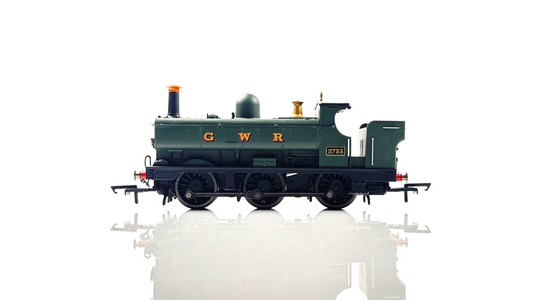 HORNBY 00 GAUGE - GWR GREAT WESTERN GREEN 0-6-0 PANNIER TANK 2733 - UNBOXED