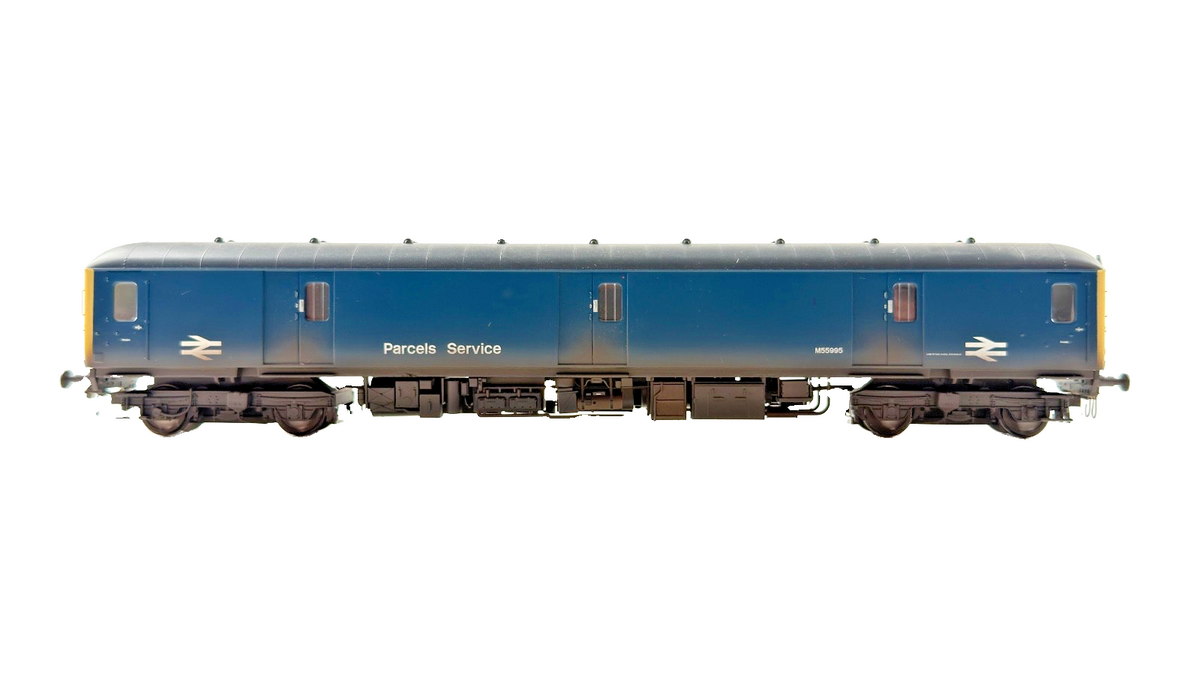 HELJAN OO GAUGE - 89421 - CLASS 128 M55995 BR BLUE EXPRESS PARCELS WEATHERED