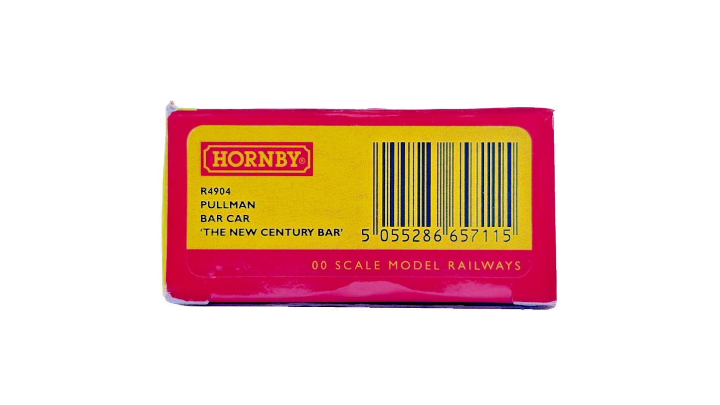 HORNBY OO GAUGE - R4904 - PULLMAN BAR CAR "THE NEW CENTURY BAR" - BOXED