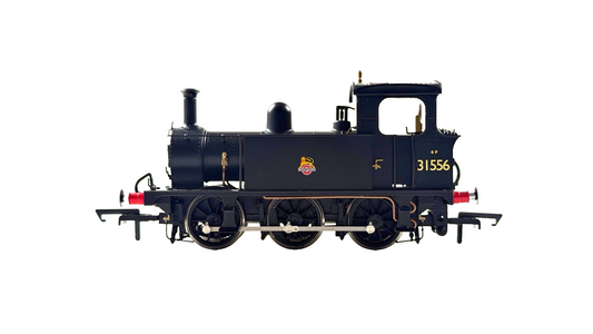 HATTONS OO GAUGE - H4-P-016 - SECR P CLASS 0-6-0T 31556 BR BLACK LIVERY BOXED
