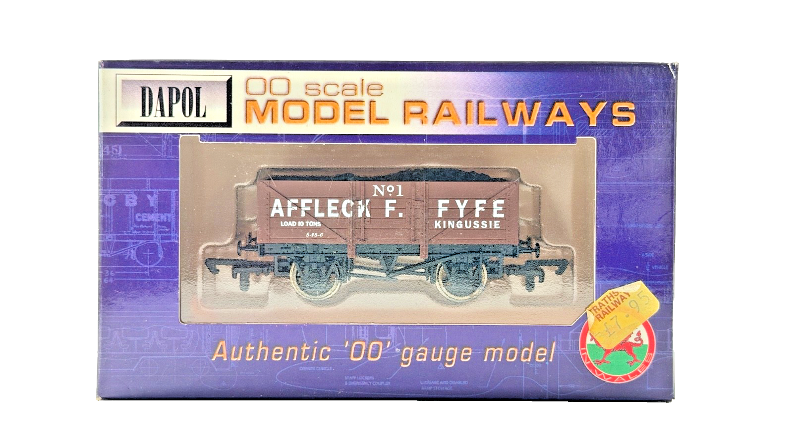 DAPOL 00 GAUGE - AFFLECK F FYFE KINGUSSIE PLANK WAGON NO.1 (LIMITED EDITION)