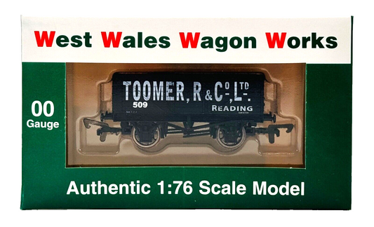 DAPOL 00 GAUGE - R TOOMER & CO READING PLANK WAGON NO.509 (LIMITED EDITION)